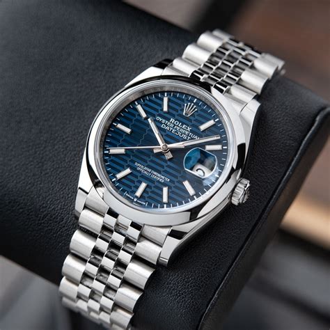 rolex day date with blue dial|rolex day date fluted bezel.